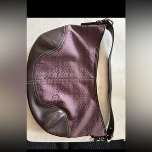 Purple coach bag SOLD❌